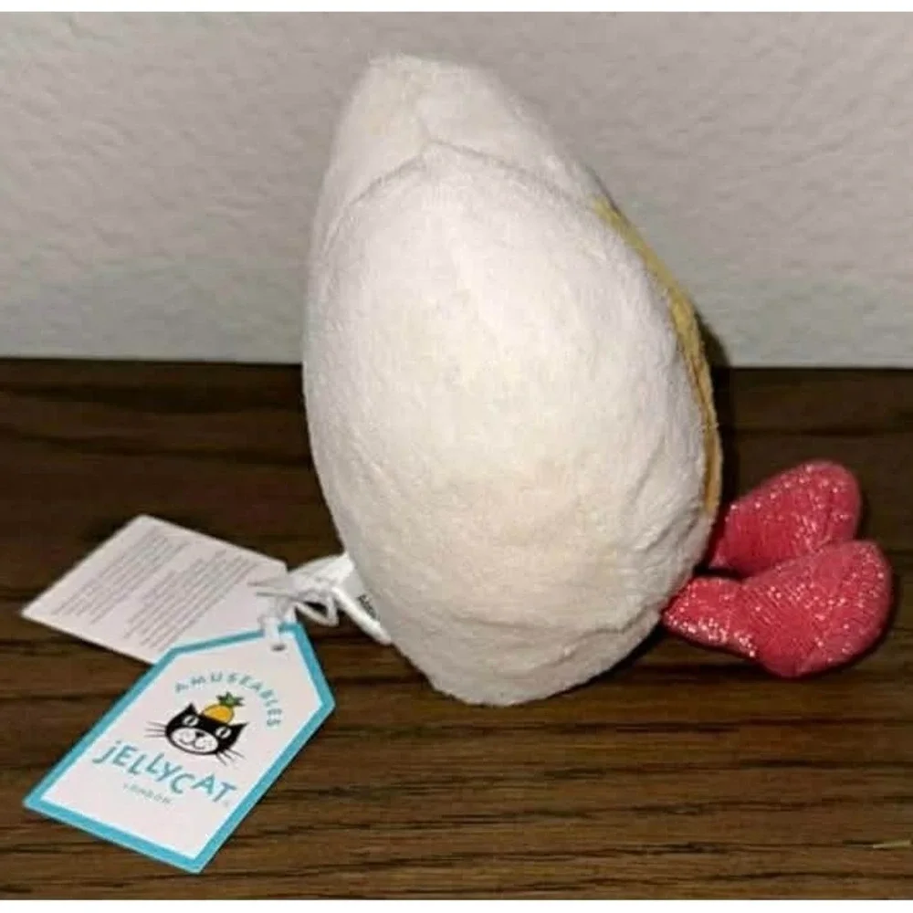 Jellycat Amuseables Heart Egg Plush Valentine's Day AUTHENTIC Stuffed NWT 4.7